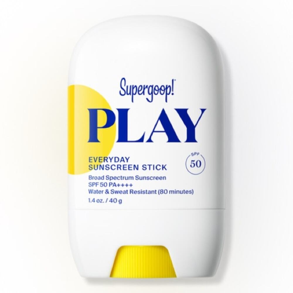 New! SUPERGOOP! Play Everyday Sunscreen Stick SPF 50+ 1.4oz